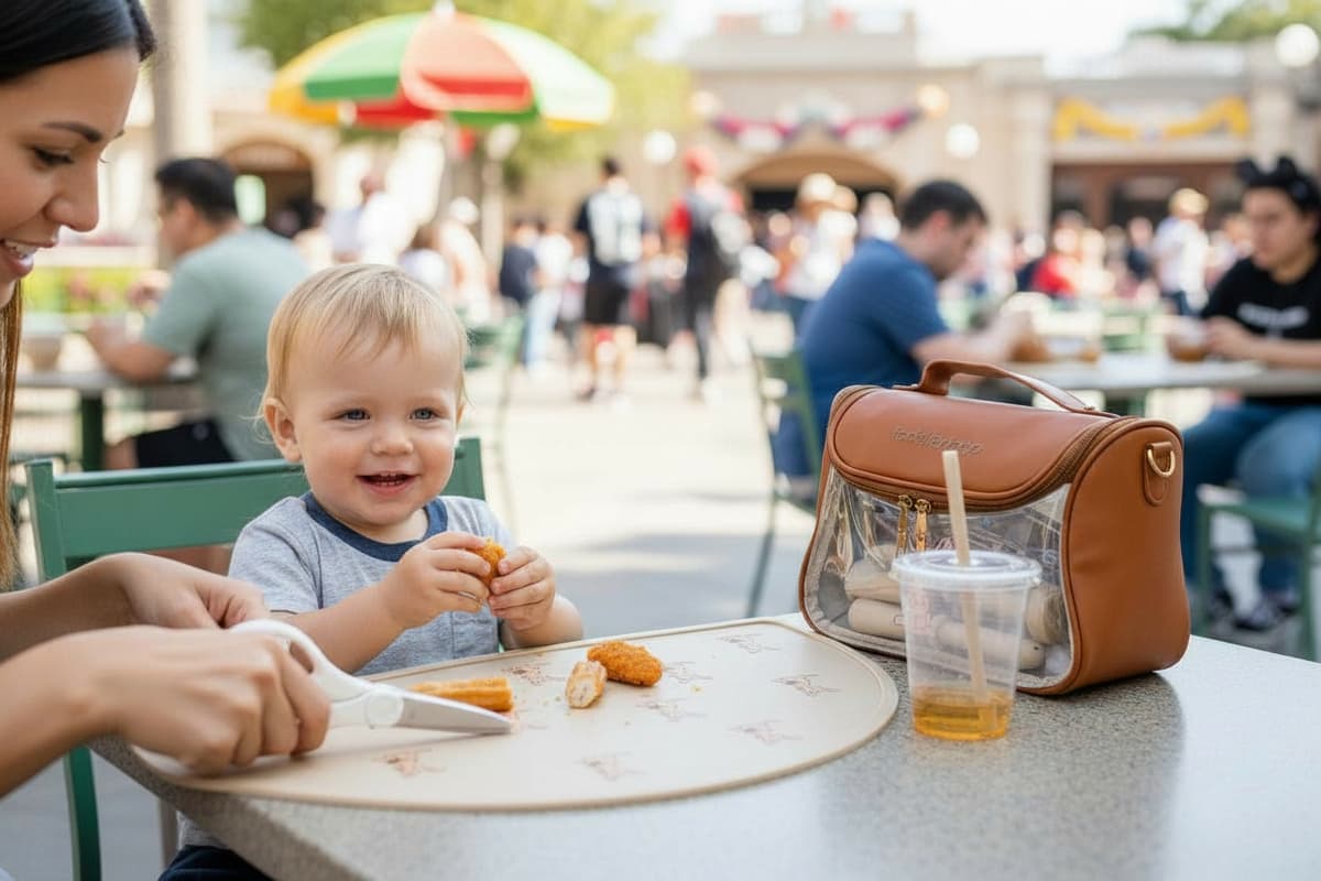 Toddler To Go Kit at theme park